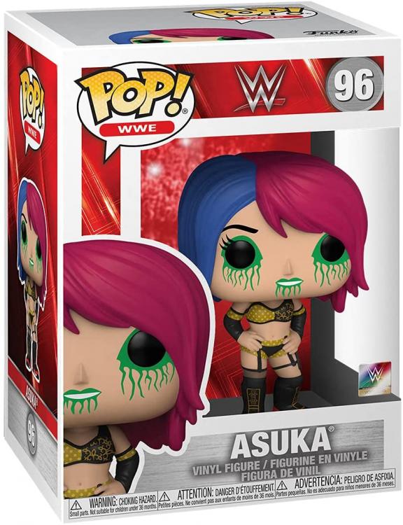 Funko Pop Wwe - Asuka (96) Statuetta Wrestling Da Collezione Vinyl Action Figure