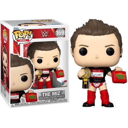 Funko Pop! Wwe (169) The Miz - Figure 9Cm Official Licensed Product Vinyl Figure