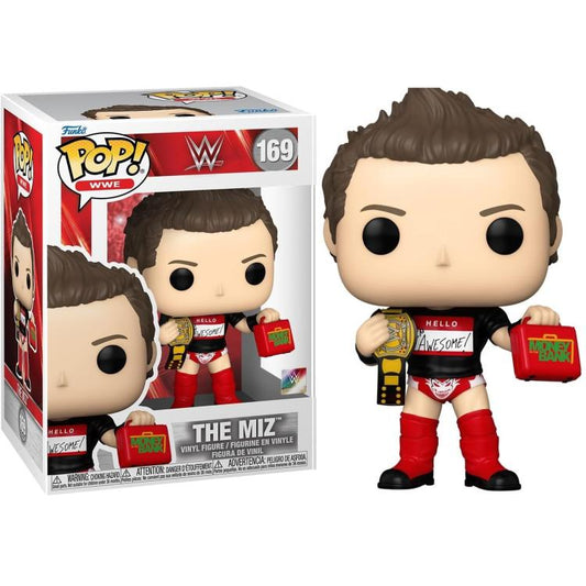 Funko Pop! Wwe (169) The Miz - Figure 9Cm Official Licensed Product Vinyl Figure