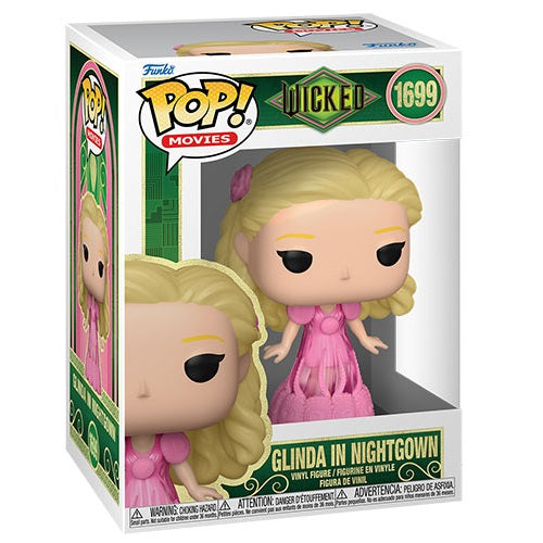 Funko Pop ! Wicked - (1699) Glinda In Nightgown Vinyl Figure Mago Di Oz 9Cm