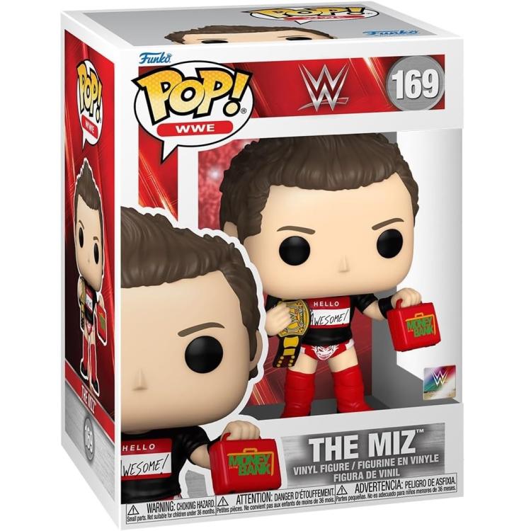 Funko Pop! Wwe (169) The Miz - Figure 9Cm Official Licensed Product Vinyl Figure