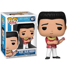 Funko Pop ! Rocks - Elvis Presley Blue Hawaii (187) Vinyl Figure Statuetta Rock