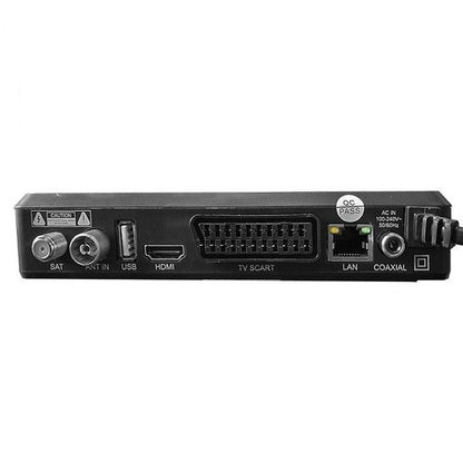 Nordmende Decoder Digitale Terrestre Satellitare Combo Dvb T2+S2 Lan S210265Nd