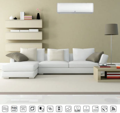 Diloc Condizionatore Inverter 9000Btu Class A++ R32 Climatizzatore Wifi Sky Plus