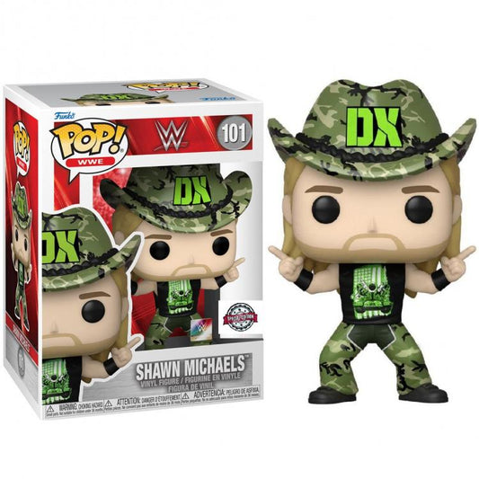 Funko Pop Wwe - Shawn Michaels (Special Edition) 101 Statuetta Wrestling Figure