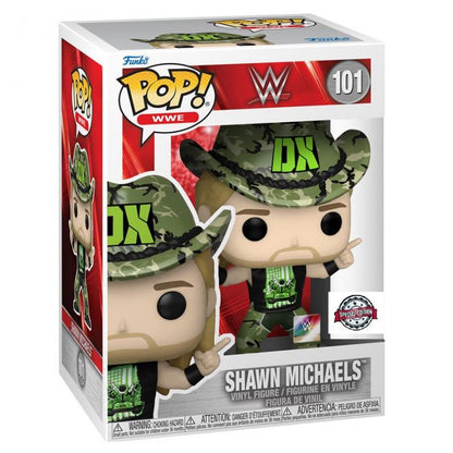 Funko Pop Wwe - Shawn Michaels (Special Edition) 101 Statuetta Wrestling Figure