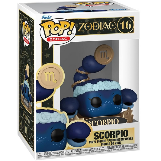 Funko Pop ! Zodiac (15) Scorpio - Vinyl Figure Statuetta Scorpione Collezione (Oct)