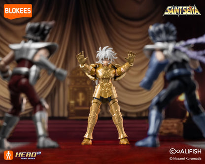 Blokees - Saint Seiya - Galaxy Version 04 - Gold Zodiac Vol (2) (Box Intero) - Action Figure 75034