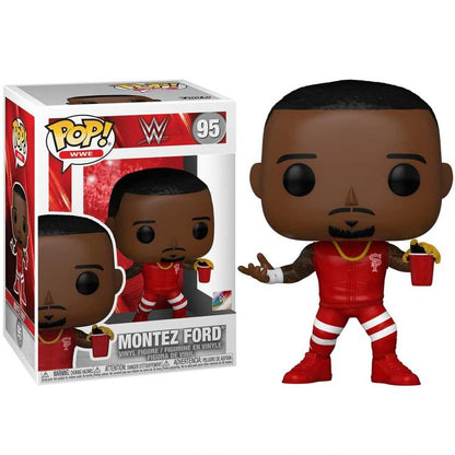 Funko Pop Wwe - Montez Ford (95) Statuetta Wrestling Da Collezione Vinyl Figure