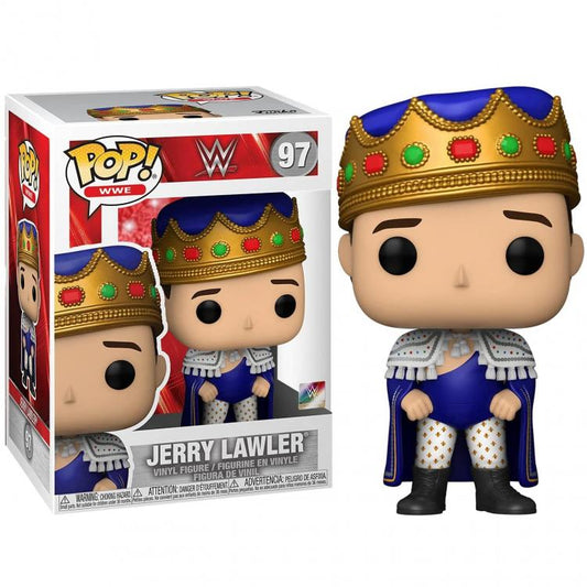 Funko Pop Wwe - Jerry Lawler (97) Statuetta Wrestling Da Collezione Vinyl Figure