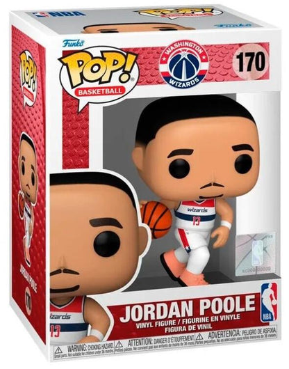 Funko Pop ! Nba Basketball Washington Wizards (170) Jordan Poole Vinyl Figure