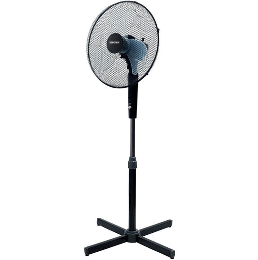Termozeta Windzeta Ventilatore A Piantana Colonna Da Terra Oscillante 50W Ø41Cm