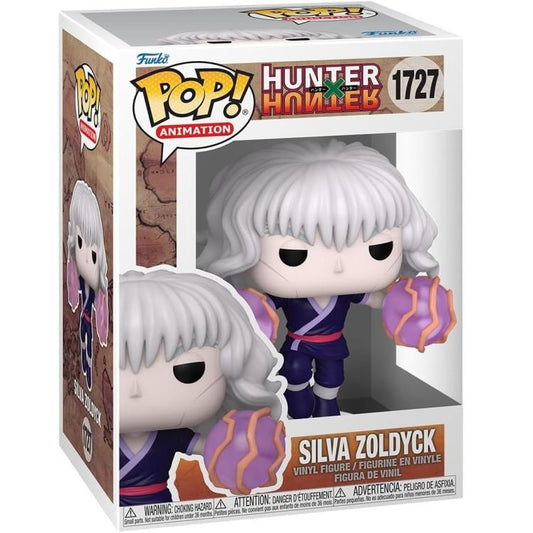 Funko Pop ! Animation - Hunter X Hunter (1727) Silva Zoldyck Vinyl Figure 9Cm