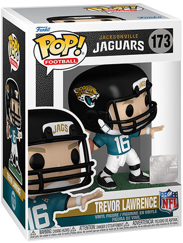 Funko Pop ! Football Nfl - Jaguars (173) Trevor Lawrence - Player Football Vinyl