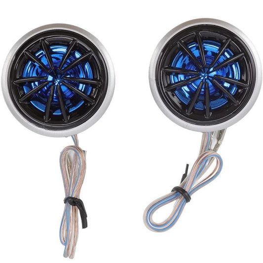 COPPIA TWEETER DOME AUDIO ALTOPARLANTI PER AUTO MINI CASSE 130W ALTA EFFICIENZA