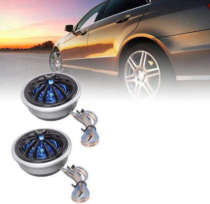 COPPIA TWEETER DOME AUDIO ALTOPARLANTI PER AUTO MINI CASSE 130W ALTA EFFICIENZA