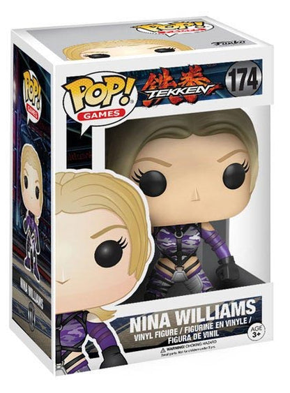 Funko Pop ! Games - Tekken - (174) Nina Williams Vinyl Figure Videogioco 9Cm