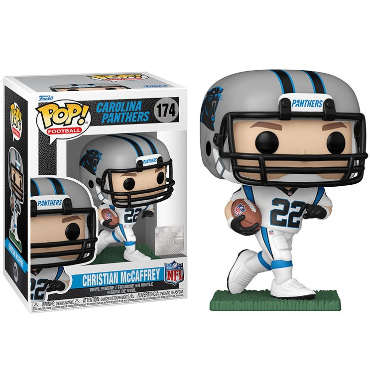 Funko Pop ! Football Nfl Carolina Panthers - (174) Christian Mccaffrey Figure