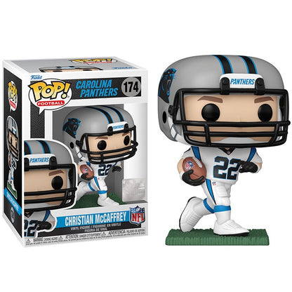 Funko Pop ! Football Nfl Carolina Panthers - (174) Christian Mccaffrey Figure