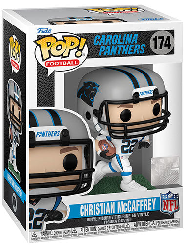 Funko Pop ! Football Nfl Carolina Panthers - (174) Christian Mccaffrey Figure