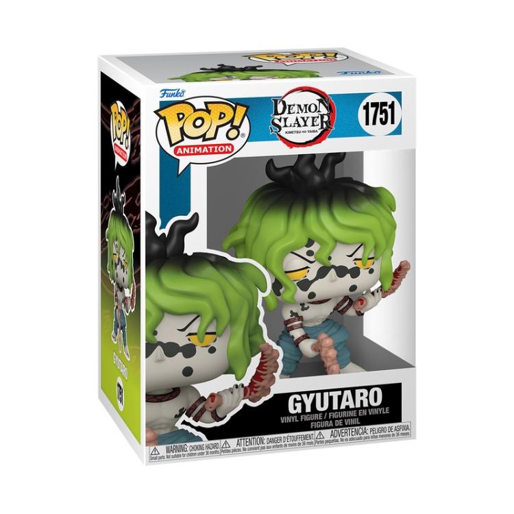 Funko Pop ! Animation Demon Slayer - (1751) Gyutaro Figure Vinyl Anime 9Cm