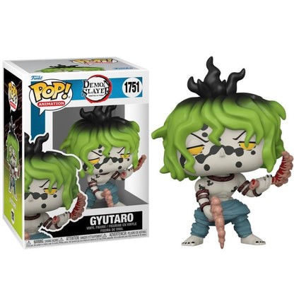 Funko Pop ! Animation Demon Slayer - (1751) Gyutaro Figure Vinyl Anime 9Cm