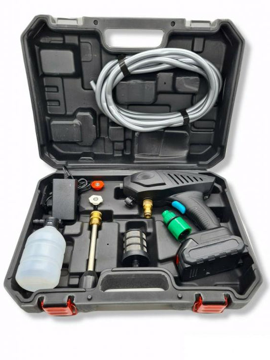 Idropulitrice A Batteria 21V | Alta Pressione Portatile Senza Fili Lavaggio Auto