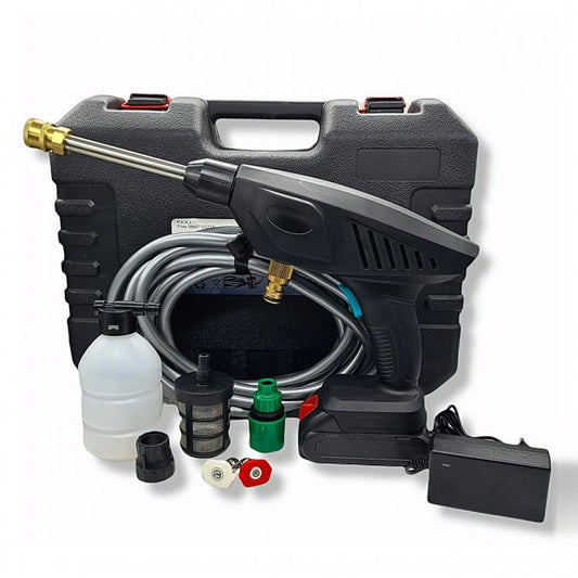 Idropulitrice A Batteria 21V | Alta Pressione Portatile Senza Fili Lavaggio Auto