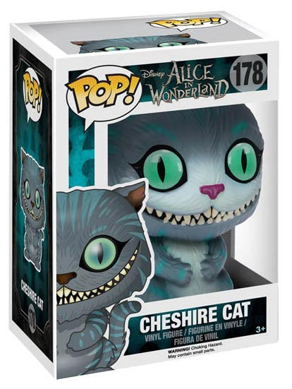 Funko Pop ! Disney Alice In Wonderland - (178) Cheshire Cat Figure Stregatto 9Cm