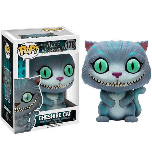 Funko Pop ! Disney Alice In Wonderland - (178) Cheshire Cat Figure Stregatto 9Cm