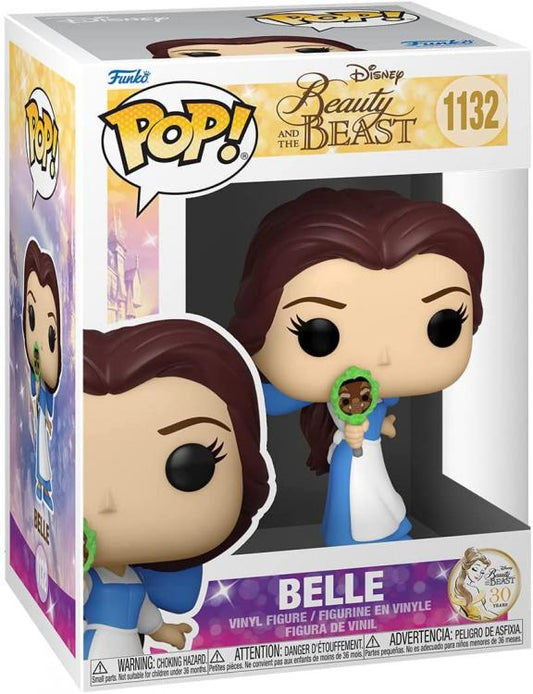Funko Pop ! Disney Beauty & The Beast -(1132) Belle W/ Mirror Bella E La Bestia