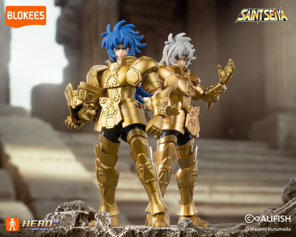 Blokees - Saint Seiya - Galaxy Version 04 - Gold Zodiac Vol (2) (Box Intero) - Action Figure 75034