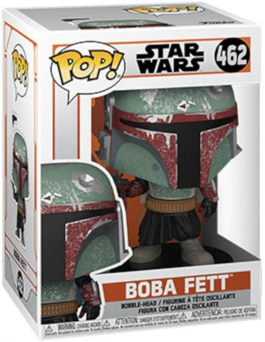 Funko Pop ! Star Wars Mandalorian - Boba Fett (462) Figure 9Cm Guerre Stellari