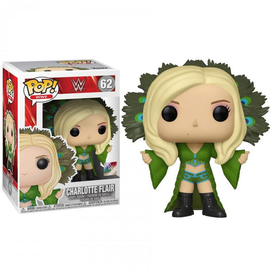 Funko Pop Wwe - Charlotte Flair (62) Statuetta Collezione Wrestling Vinyl Figure
