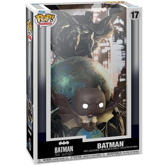 Funko Pop ! Comic Covers Dc Comics (17) Batman The World Vinyl Figure Movie