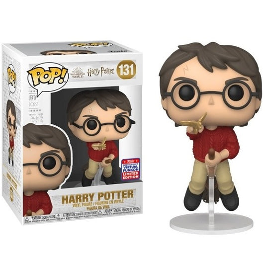 Funko Pop ! Harry Potter (131) Harry Flying W/Winged Key (Convention Limited Ed)