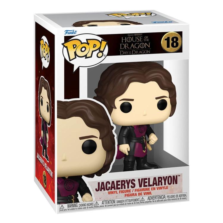 Funko Pop Tv ! House Of The Dragon S3 - (18) Jarcarys Valaryon Vinyl Figure 9Cm