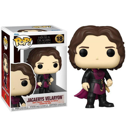 Funko Pop Tv ! House Of The Dragon S3 - (18) Jarcarys Valaryon Vinyl Figure 9Cm