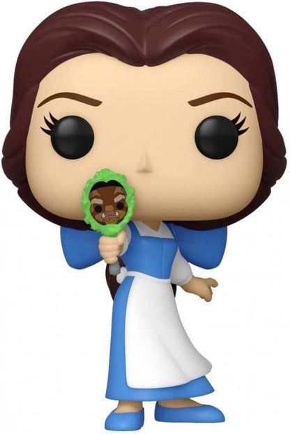 Funko Pop ! Disney Beauty & The Beast -(1132) Belle W/ Mirror Bella E La Bestia
