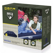 BESTWAY PAVILLO MATERASSO MATRIMONIALE GONFIABILE MATERASSINO FLOCCATO CAMPEGGIO