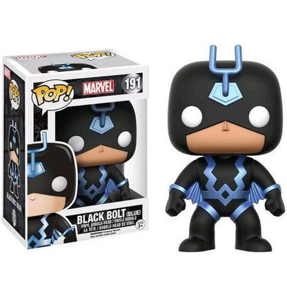 Funko Pop ! Marvel (191) Black Bolt (Blue) Bobble-Head Vinyl Figure 9Cm