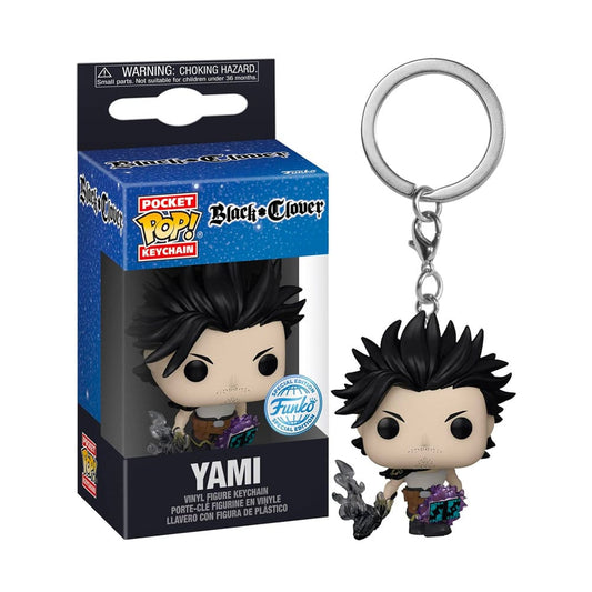 Funko Pop ! Keychain Animation - Black Clover (Yami) Portachiavi Vinyl 4Cm