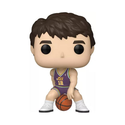 Funko Pop ! Nba Legends - (194) John Stockton Legends Jazz Vinyl Figure 9Cm