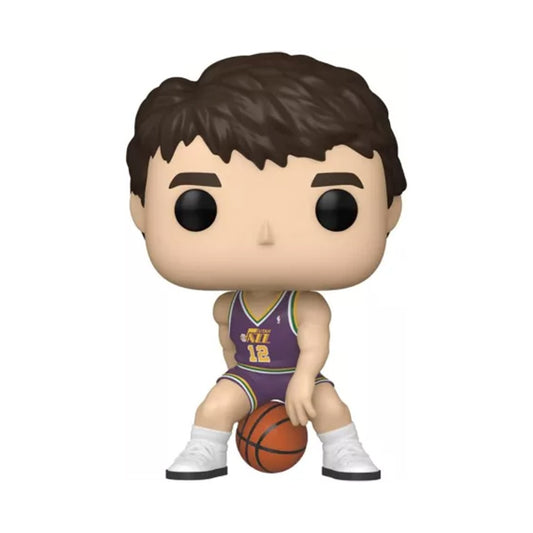 Funko Pop ! Nba Legends - (194) John Stockton Legends Jazz Vinyl Figure 9Cm