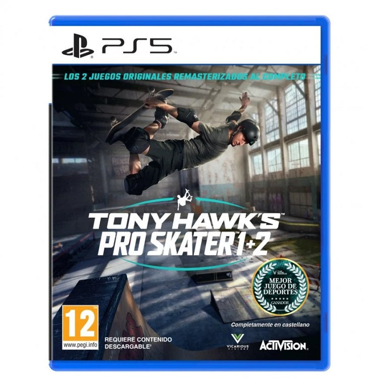 Tony Hawk'S Pro Skater 1+2 Ps5 Gioco Italiano Skate Playstation 5 Hawks Nuovo