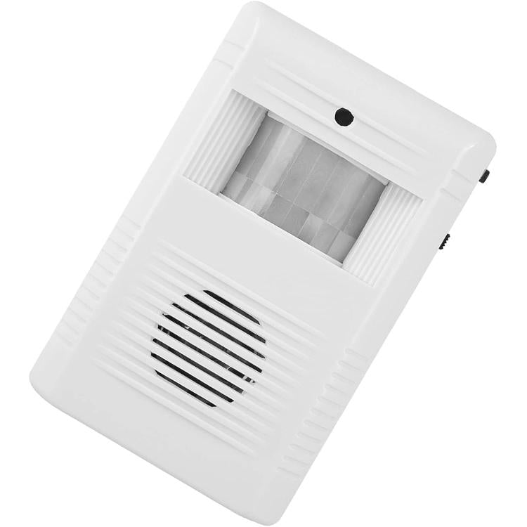 CAMPANELLO WIRELESS SENZA FILI SENSORE DI MOVIMENTO AVVISATORE DI ENTRATA NEGOZI