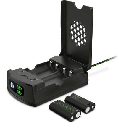 CARICATORE PILE RICARICABILI STEALTH C10X XBOX SERIES X UFFICIALE MICROSOFT