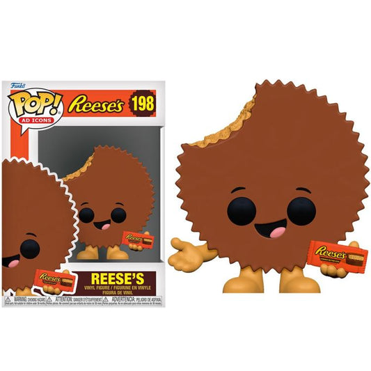 Funko Pop ! Ad Icons Reese'S - (198) Reese'S Cup Vinyl Figure Peanuts Butter Cup