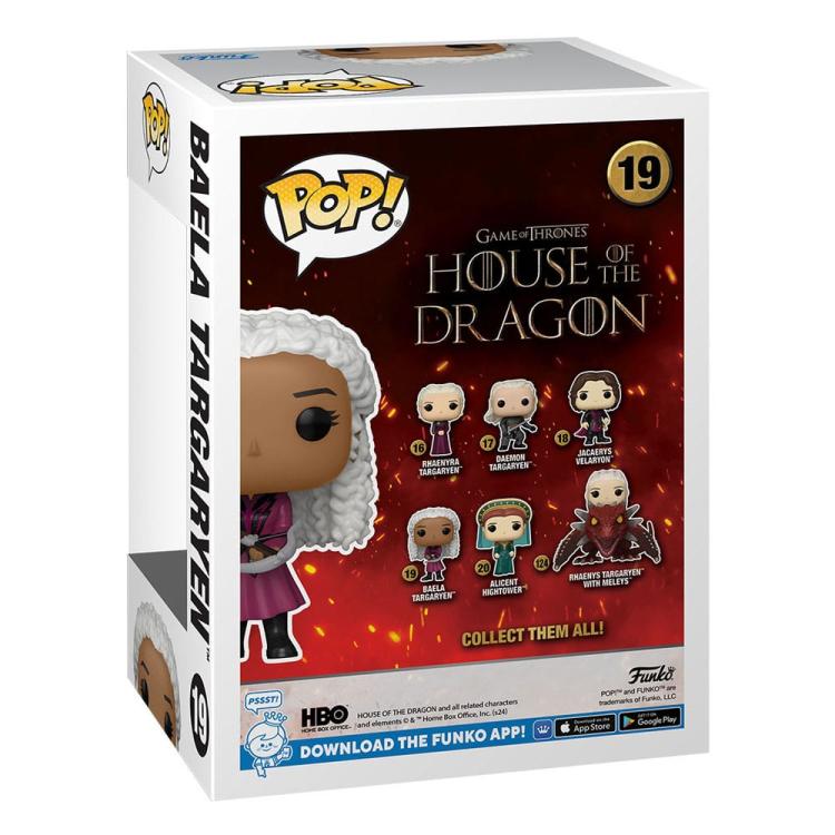 Funko Pop Tv ! House Of The Dragon S3 - (19) Baela Targaryen Vinyl Figure 9Cm