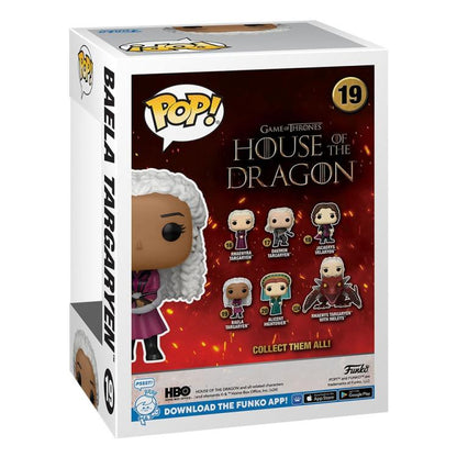 Funko Pop Tv ! House Of The Dragon S3 - (19) Baela Targaryen Vinyl Figure 9Cm
